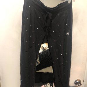 Rhinestoned Jogger Sweat-pant